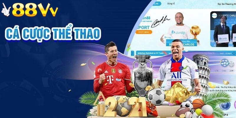 Cá cược thể thao là một trong thế mạnh tại nhà cái 88VV